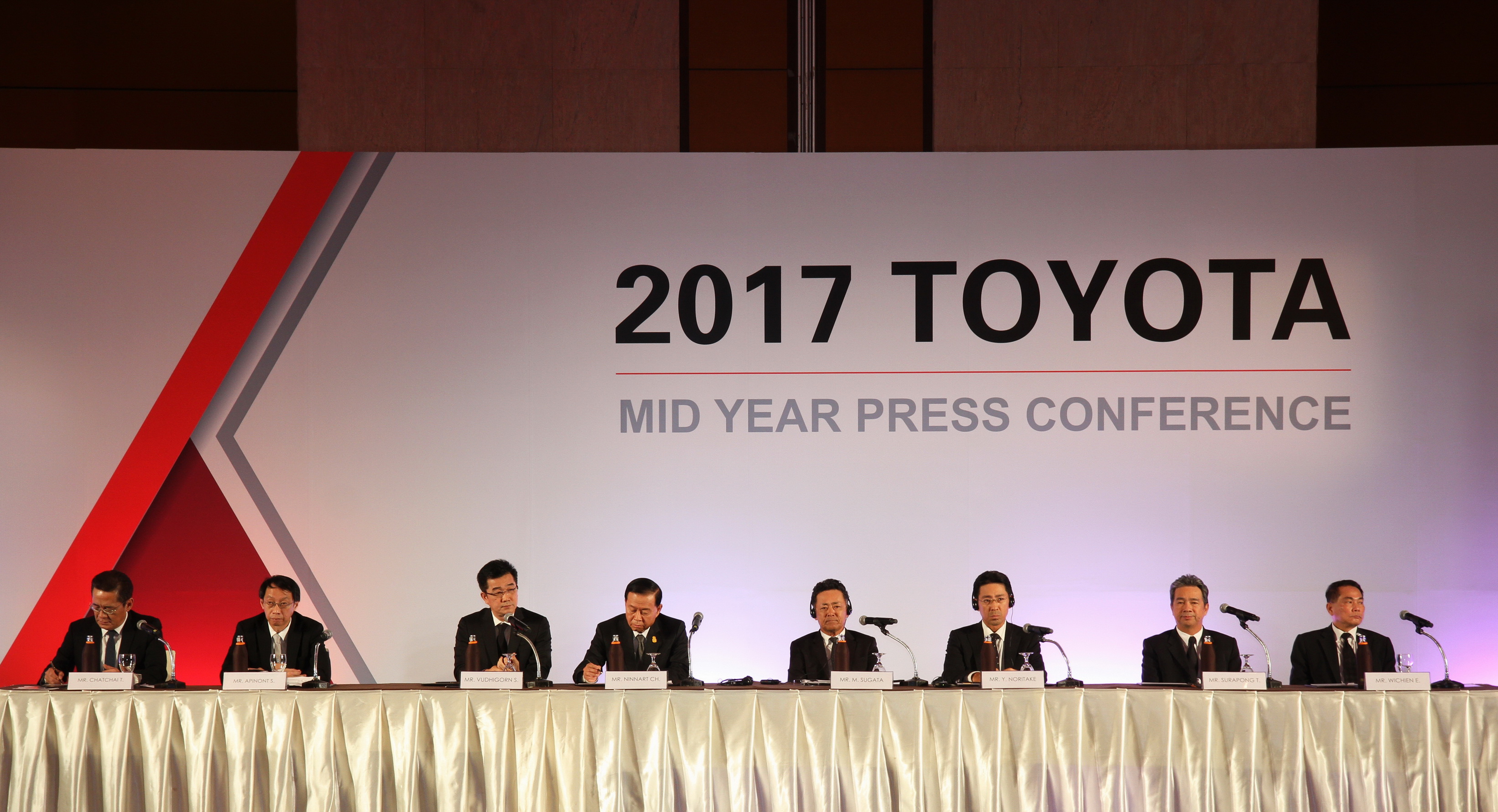 Toyota Mid Year Press Conference