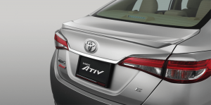 ชุดแต่ง Toyota Yaris ATIV 2017 : สปอยเลอร์หลัง (สีดำ/สีขาว/สีเงิน)