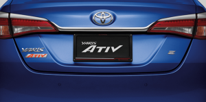 ชุดแต่ง Toyota Yaris ATIV 2017 : คิ้วฝาท้ายโครเมียม Chrome Tailgate Garnish