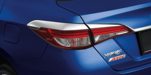 ชุดแต่ง Toyota Yaris ATIV 2017 : คิ้วไฟท้ายโครเมียม Chrome Rear Lamp Garnish