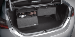 Toyota Yaris ATIV interior : กล่องแขวนอเนกประสงค์ Sky Box