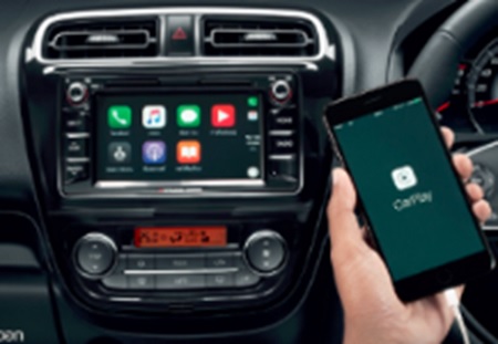 มิตซูบิชิ แอททราจ 2017 : Apple CarPlay 