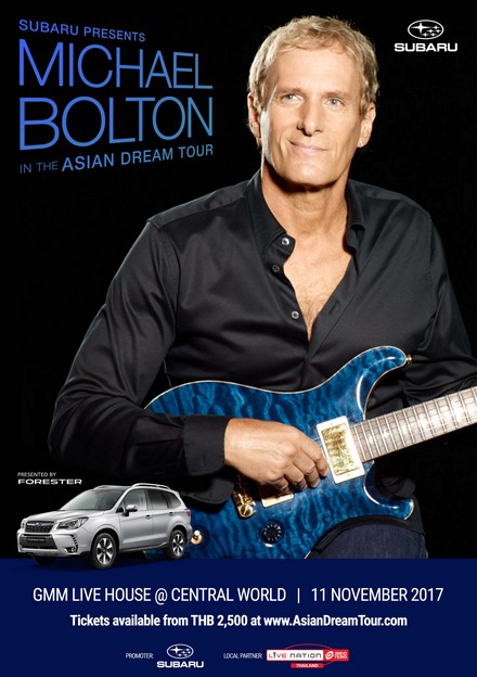 Michael Bolton in The Asian Dream Tour Presented by Subaru Forester