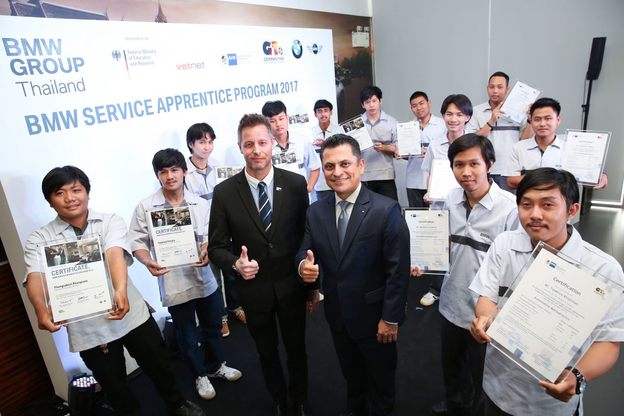 BMW Service Apprenticeship Certificate Ceremony