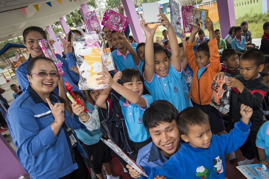 จีเอ็ม ประเทศไทยมอบความรู้เรื่องการคัดแยกขยะแก่คุณครูและเด็กนักเรียน