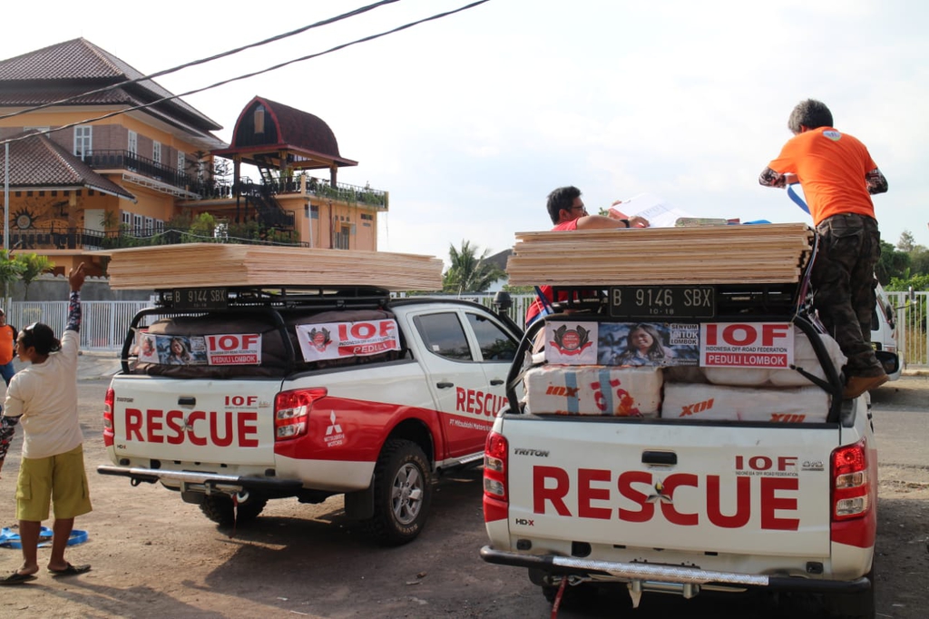 มิตซูบิชิ มอเตอร์ส ให้ความช่วยเหลือผู้ประสบภัยแผ่นดินไหวในสุลาเวสี ประเทศอินโดนีเซีย