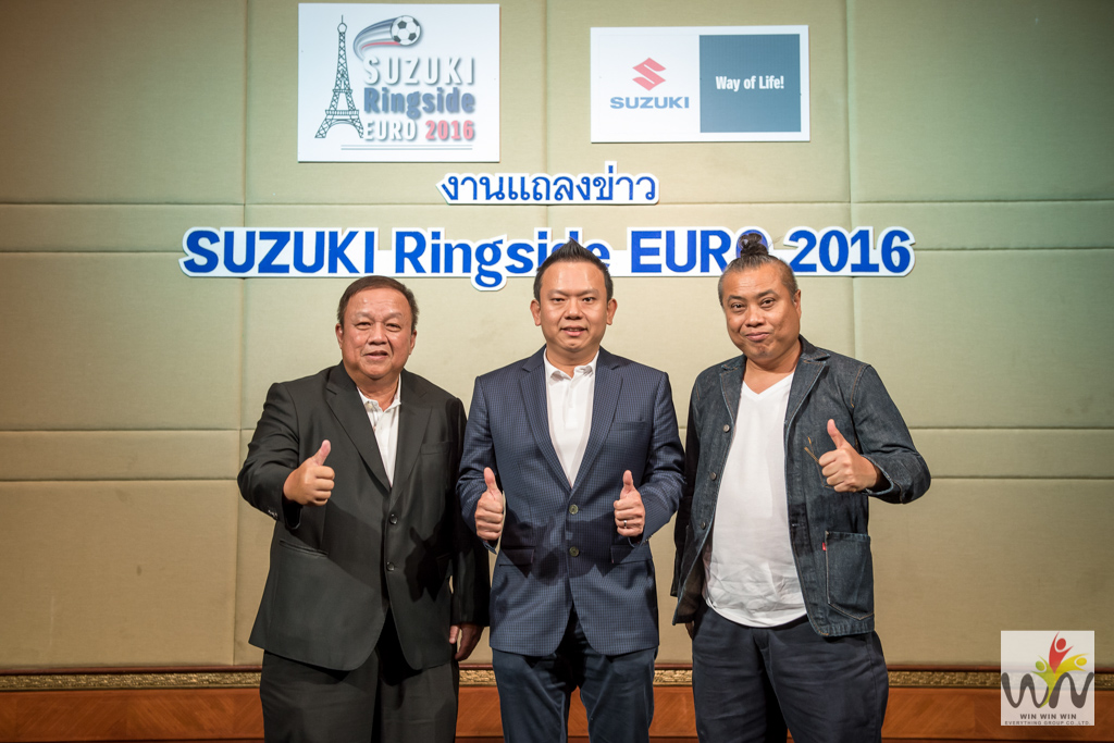 Event : งาน แถลงข่าว โครงการ SUZUKI Way of Life Ringside EURO 2016