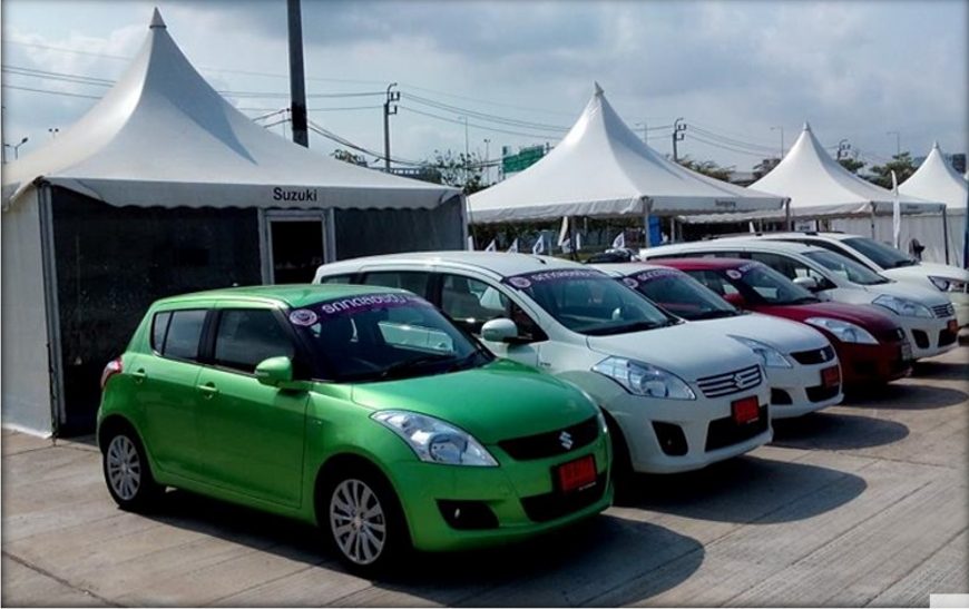 Event : กิจกรรมการ ทดลองขับ ส่วนลูกค้า ในงานแสดงรถชั้นนำของประเทศไทย อาทิ Motor show, Motor Expo, Big  Motor Sale ฯลฯ