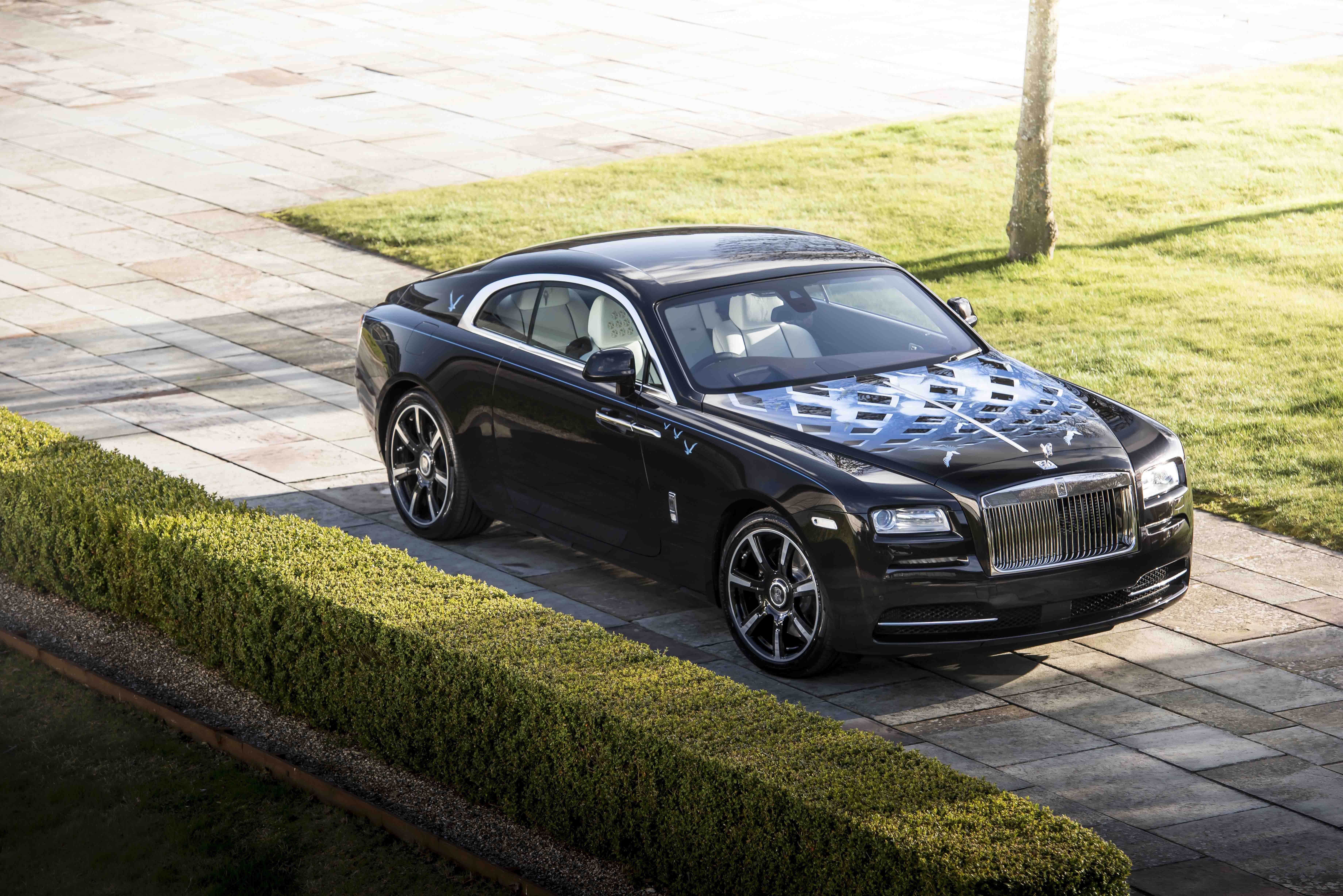 Rolls-Royce inspired by British music for series of bespoke Wraith models