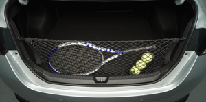 Toyota Yaris ATIV interior : ตาข่ายเก็บของท้ายรถ Cargo Net