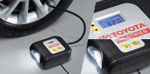 Toyota Yaris ATIV Utility : ชุดอุปกรณ์เติมลมยาง แบบดิจิตอล 12V Air Compressor