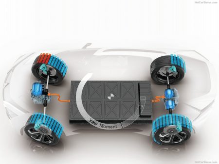 Mitsubishi E-Evolution Concept 2017 มอร์เตอร์ไฟฟ้า