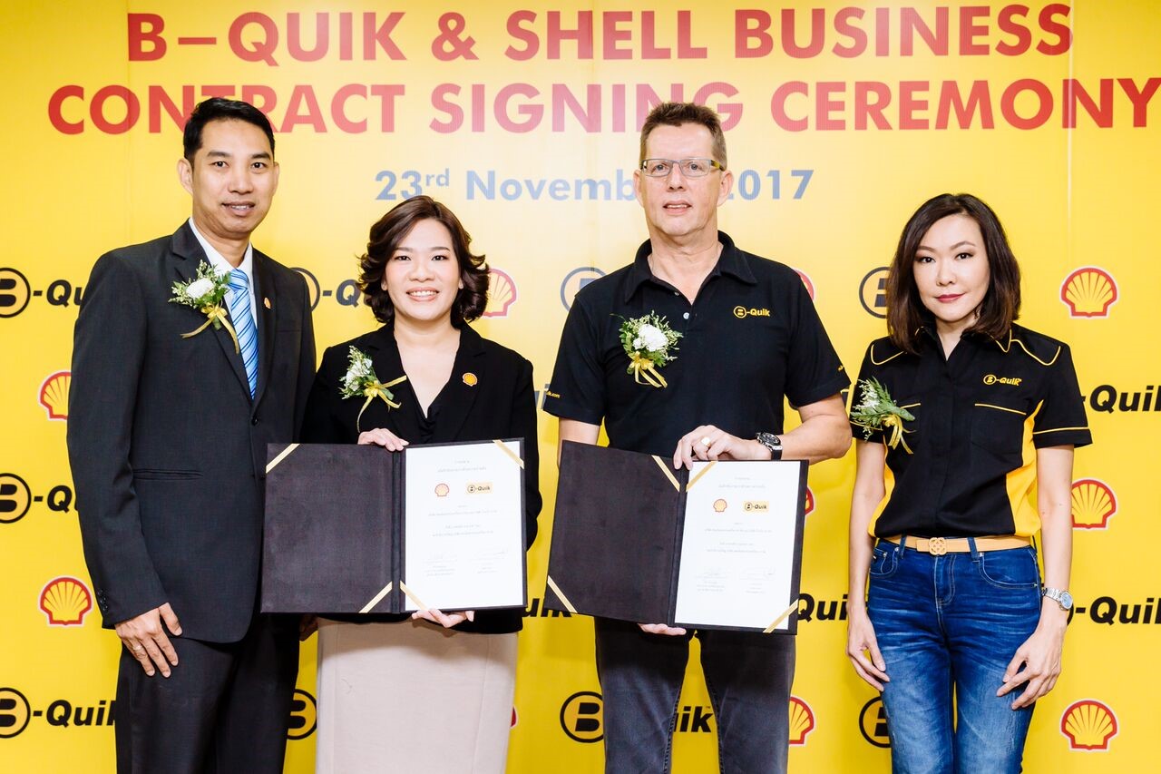 Shell Business Contract Signing with BQuik