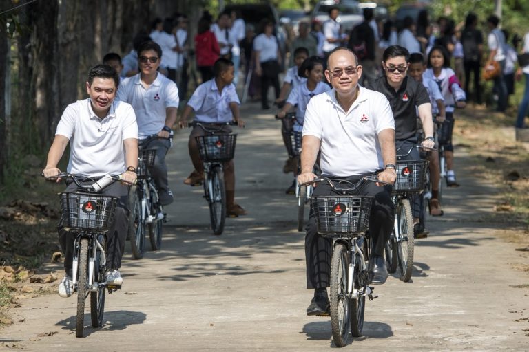 มิตซูบิชิ, มิตซูบิชิ มอเตอร์ส ประเทศไทย, ครบรอบ 100 ปี, ร้อยฝัน ปั่นจักรยานไปเรียน