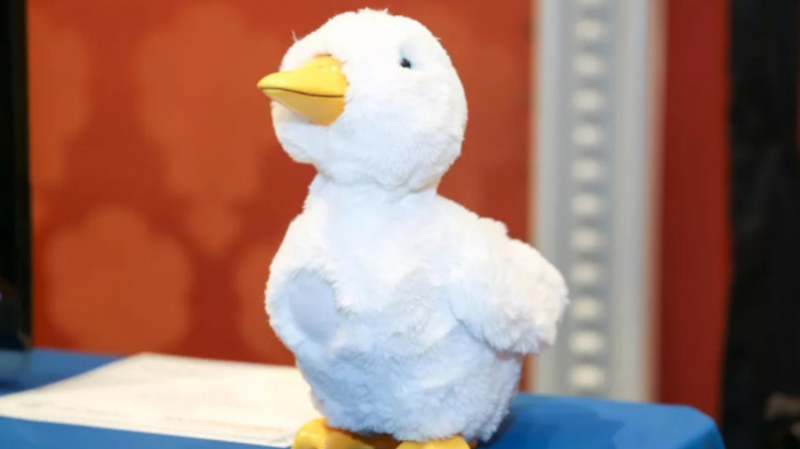 My Special Aflac Duck:หุ่นยนต์:โรคมะเร็ง