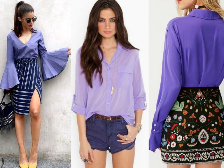 ๊ืUntra Violet:สีม่วง:แฟชั่นปี 2018