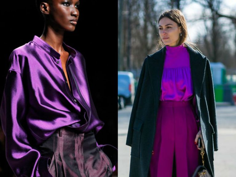 ๊ืUntra Violet:สีม่วง:แฟชั่นปี 2018