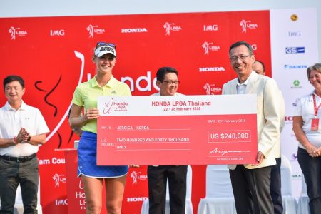 เจสซิก้า คอร์ด้า คว้าแชมป์ ฮอนด้า แอลพีจีเอ ไทยแลนด์ 2018
