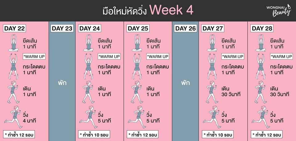 ตารางวิ่ง