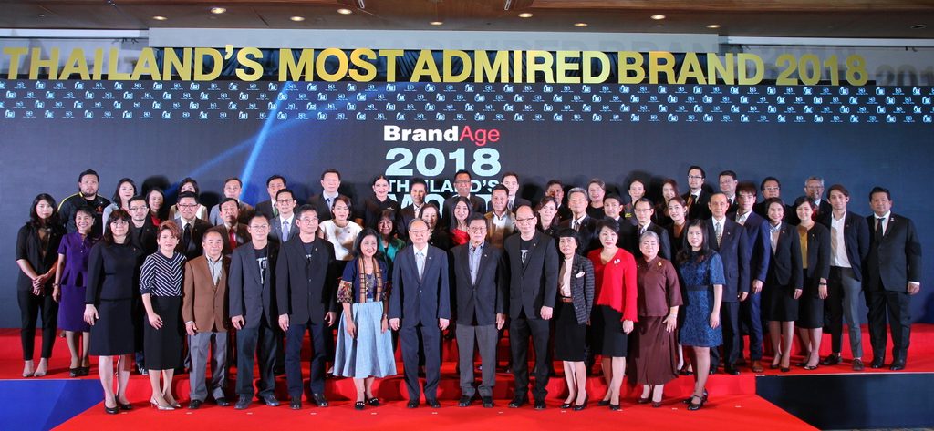 Toyota Thailand’s Most Admired Brand 2018