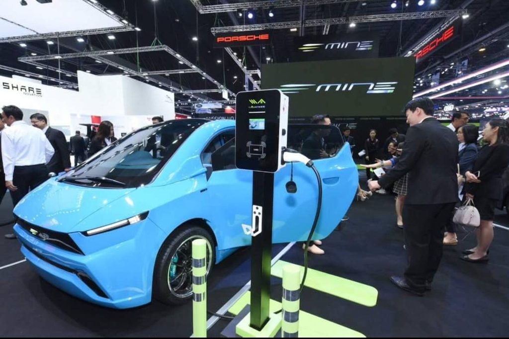 MINE Mobility รถยนต์ที่ขับเคลื่อนด้วยพลังงานไฟฟ้าเต็มรูปแบบ