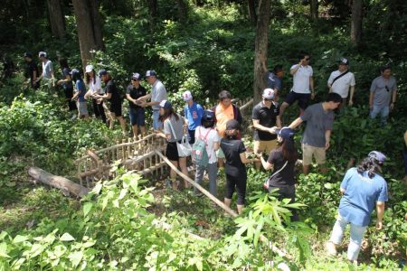 ONE MAZDA TEAM รวมตัวเป็นหนึ่งผนึกกำลังสร้างฝายชะลอน้ำ