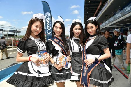 เรซควีนญี่ปุ่นสาวสวยสุดน่ารัก "ซูเปอร์ จีที เรซ 2018