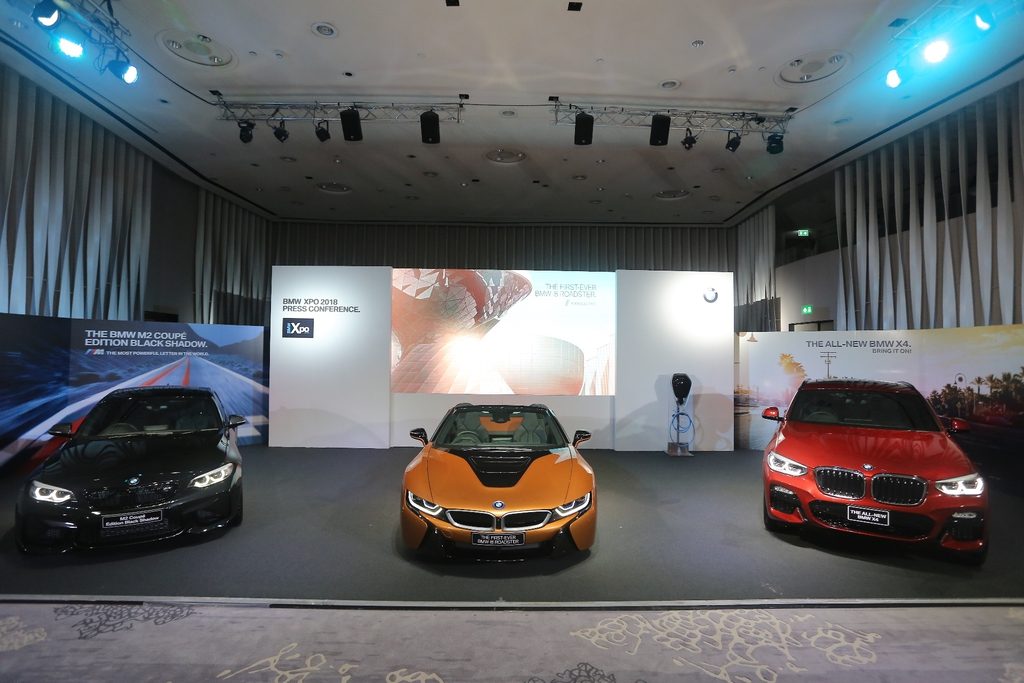 BMW Xpo 2018 สร้างสีสันเร้าใจด้วยทัพยนตรกรรมใหม่ล่าสุด นำโดย บีเอ็มดับเบิลยู X4 ใหม่