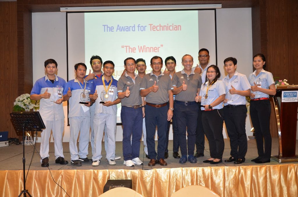 กิจกรรม “The 10th Hyundai Thailand Skill Olympics and Service Advisor Championship 2018”