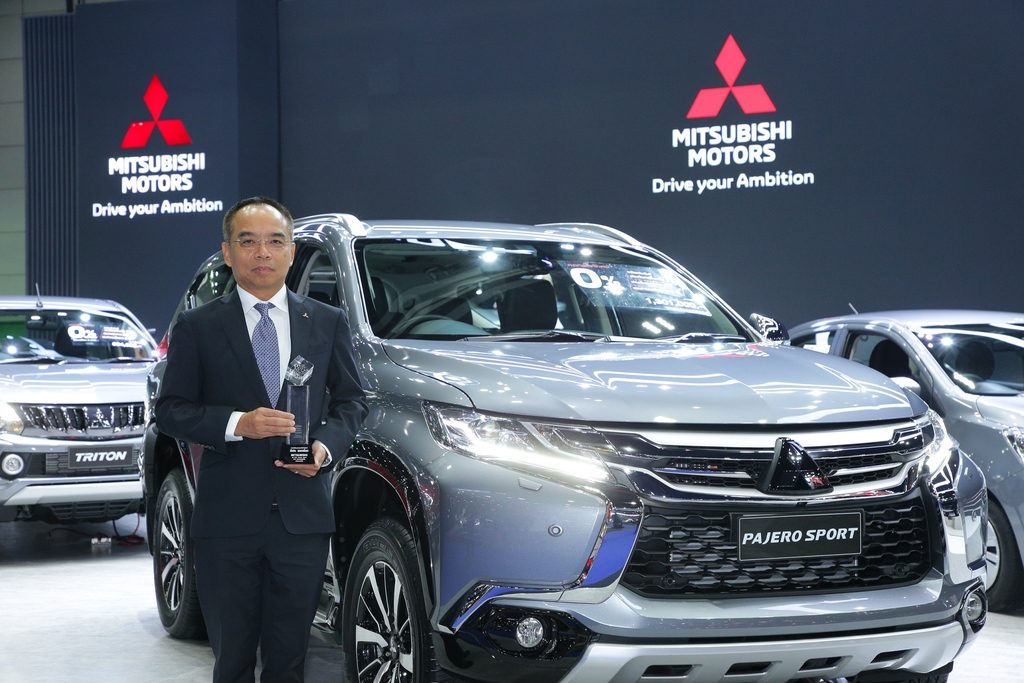 มิตซูบิชิ ปาเจโร สปอร์ต คว้ารางวัลดีเด่นยอดเยี่ยม บิ๊ก เบสท์ คาร์ ออฟ เดอะ เยียร์ ปีที่ 3 ติดต่อกัน