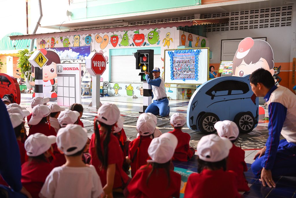 สานต่อโครงการ “Honda Road Safety for Kids” ต่อเนื่องเป็นปีที่ 3