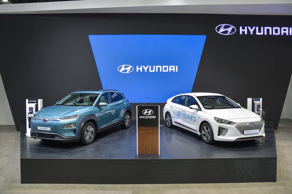 ฮุนไดนำรถยนต์พลังงานไฟฟ้ารุ่นใหม่เผยโฉม ที่งานมหกรรมยานยนต์ครั้งที่ 35