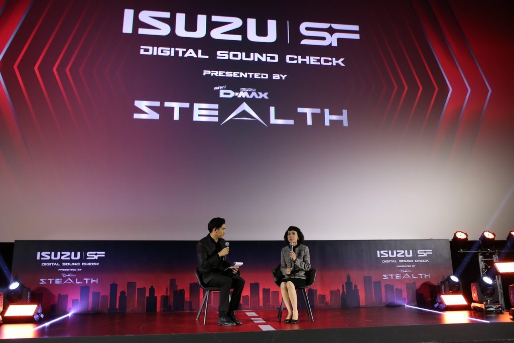 อีซูซุ จัดงานเปิดตัวภาพยนตร์โฆษณา Digital Sound Check ชุดใหม่ล่าสุด “THE POWER OF STEALTH”