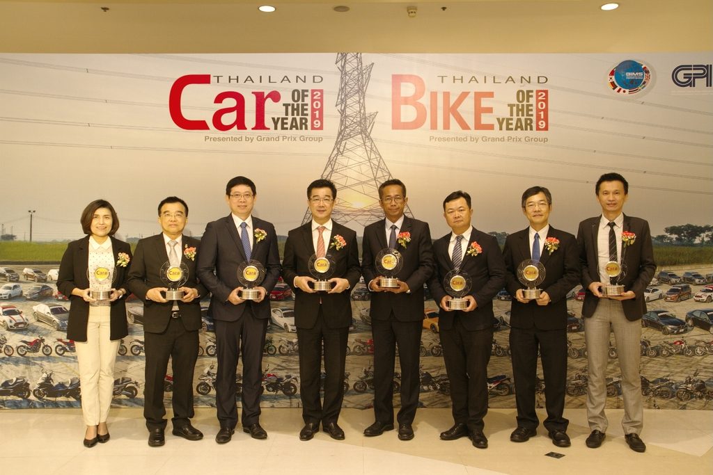 โตโยต้า คว้า 8 รางวัล “CAR OF THE YEAR 2019”