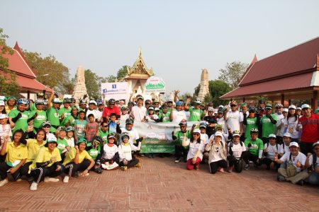 ลูกค้าโตโยต้า และสมาชิก Toyota CSR Facebook ร่วมกิจกรรม “ปั่นกรีน กรีน เลาะเมือง ทำความดี”