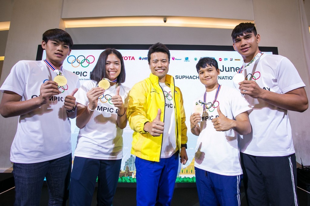 บริดจสโตนร่วมเป็นส่วนหนึ่งของกิจกรรม “เดิน-วิ่ง 2019 Olympic Day” 