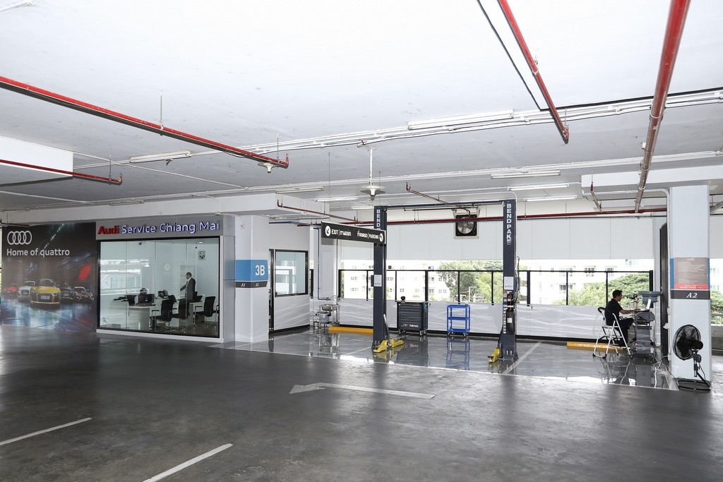 อาวดี้ เปิด Audi Service บนห้างเมญ่า กลางเมืองเชียงใหม่