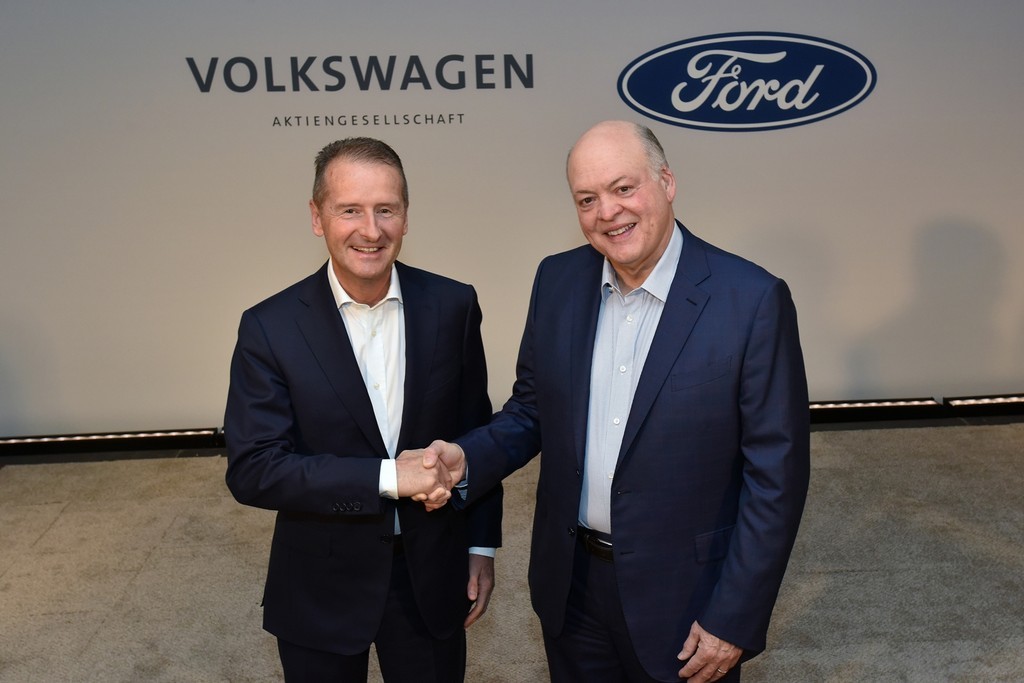 Ford and Volkswagen