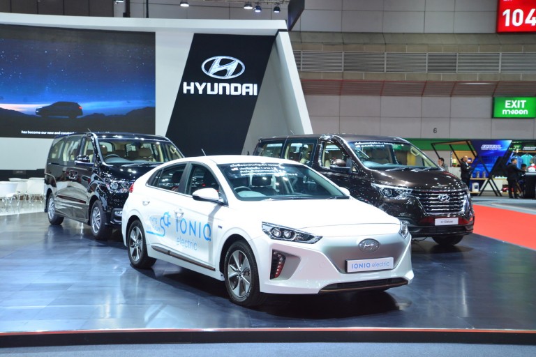 The New Hyundai H-1, IONIQ electric, KONA electric