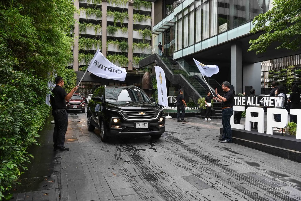 เชฟโรเลต ประเทศไทย เชิญสื่อมวลชนร่วมทดสอบขับรถอเนกประสงค์ แคปติวา ใหม่ ในทริป “Driven to Achieve”