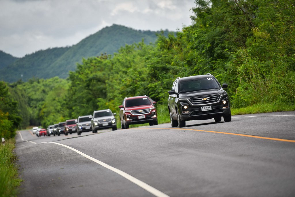 เชฟโรเลต ประเทศไทย เชิญสื่อมวลชนร่วมทดสอบขับรถอเนกประสงค์ แคปติวา ใหม่ ในทริป “Driven to Achieve”