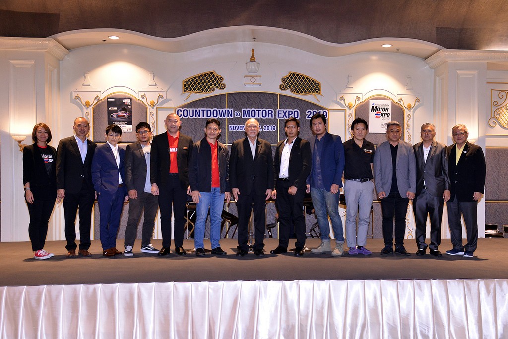 MOTOR EXPO 2019 รวมรถยนต์ 33 ยี่ห้อ จักรยานยนต์ 26 ยี่ห้อ
