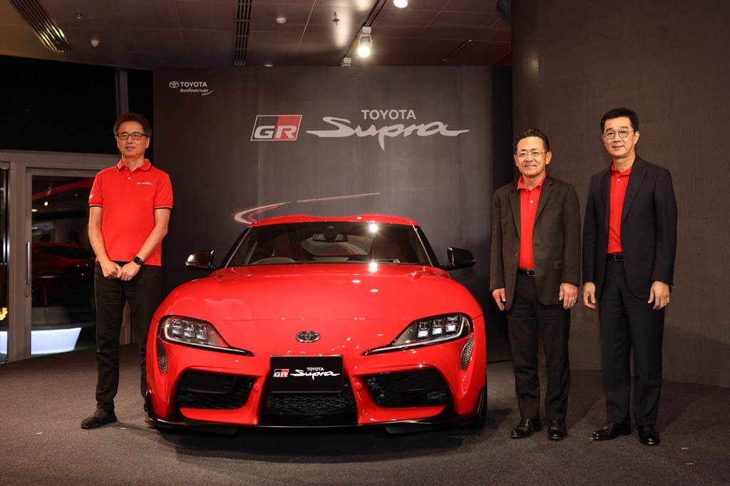 Toyota introduces the legendary sports car "Toyota GR Supra
