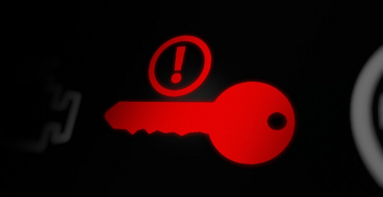 ไฟเตือนรูปกุญแจ