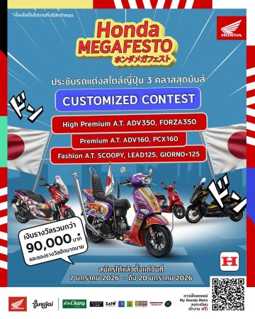 HondaMEGAFESTO CUSTOMIZED CONTEST