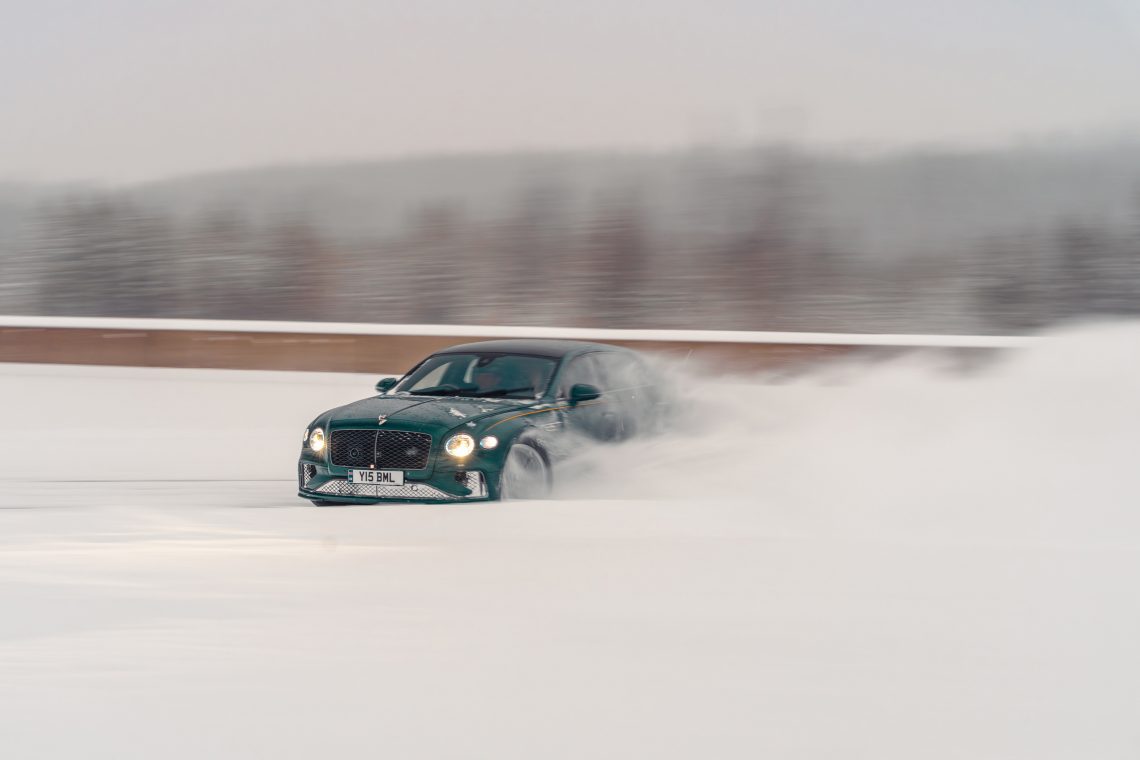 Flying Spur Winter Lap Record